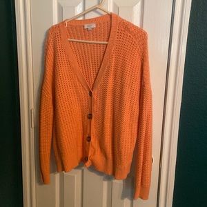 Loft drop shoulder cardigan
